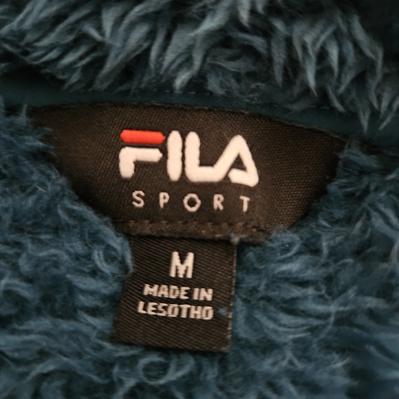 Fila Sport Sherpa Fuzzy Zip Jacket - Picture 9 of 13
